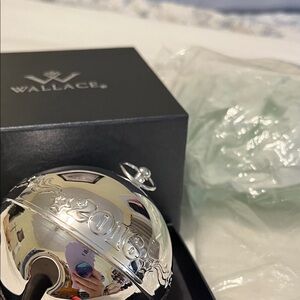 New in Box Wallace Silversmiths 2016 Silver Plated Ornament